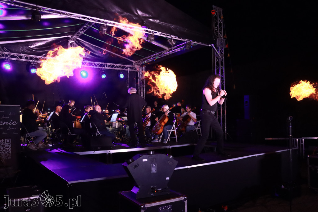 Fotorelacja II: KONCERT ROCKOWO SYMFONICZNY - Zamek Ogrodzieniec