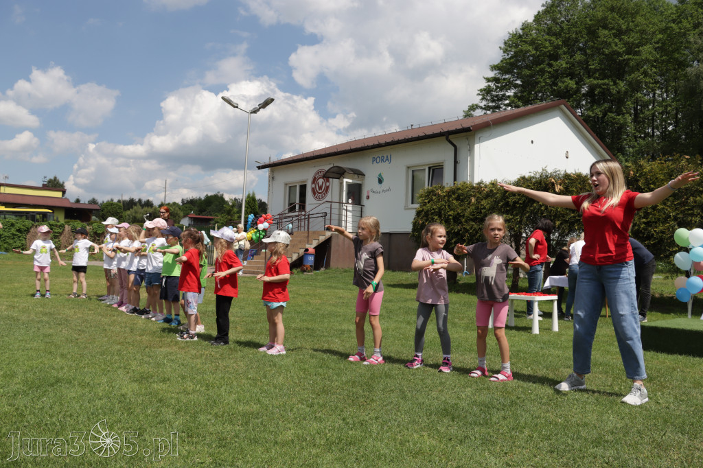 Fotorelacja II: Gminna Spartakiada Przedszkolaków w Poraju