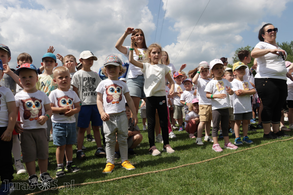 Fotorelacja II: Gminna Spartakiada Przedszkolaków w Poraju
