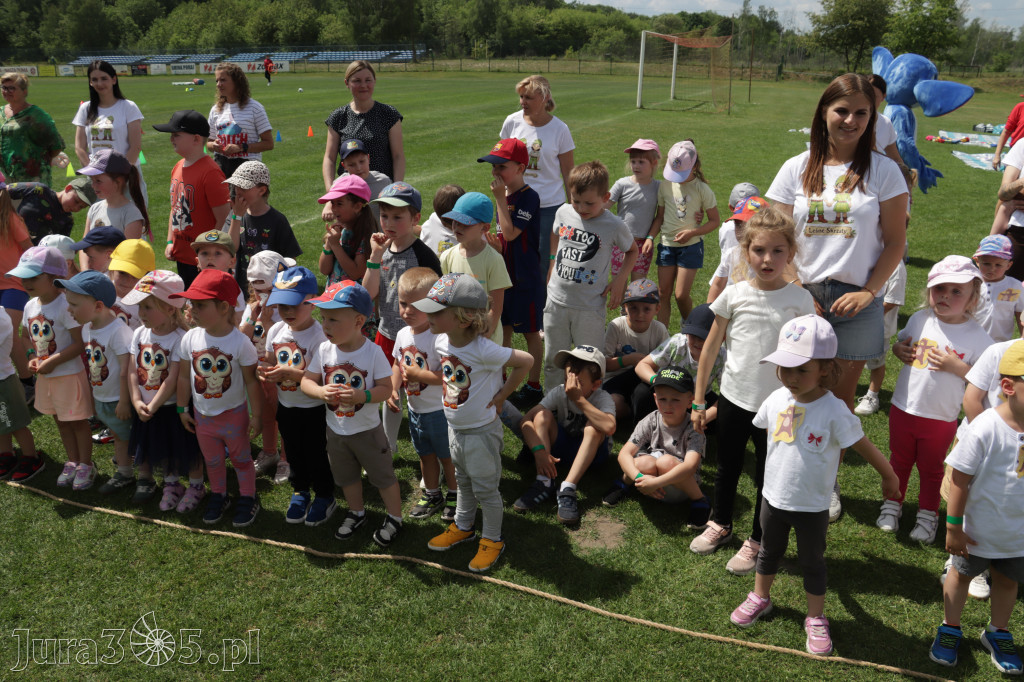 Fotorelacja II: Gminna Spartakiada Przedszkolaków w Poraju