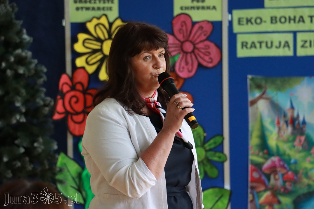 Fotorelacja: Oficjalne otwarcie „Pracowni pod chmurką” w Szkole Podstawowej nr 11 w Zawierciu - Marciszowie