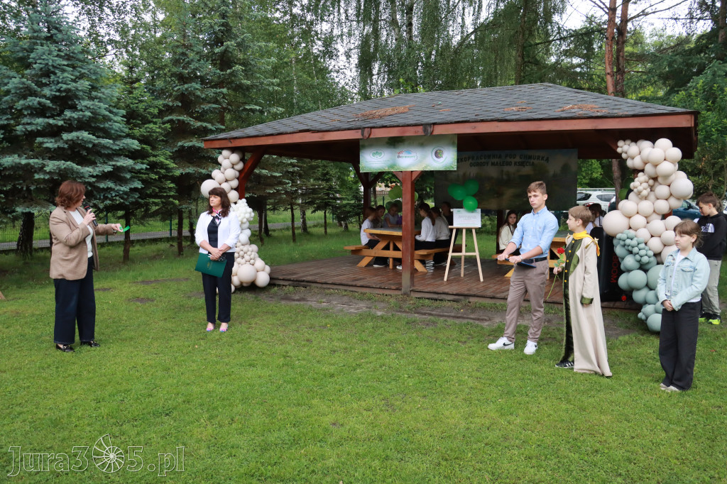 Fotorelacja: Oficjalne otwarcie „Pracowni pod chmurką” w Szkole Podstawowej nr 11 w Zawierciu - Marciszowie
