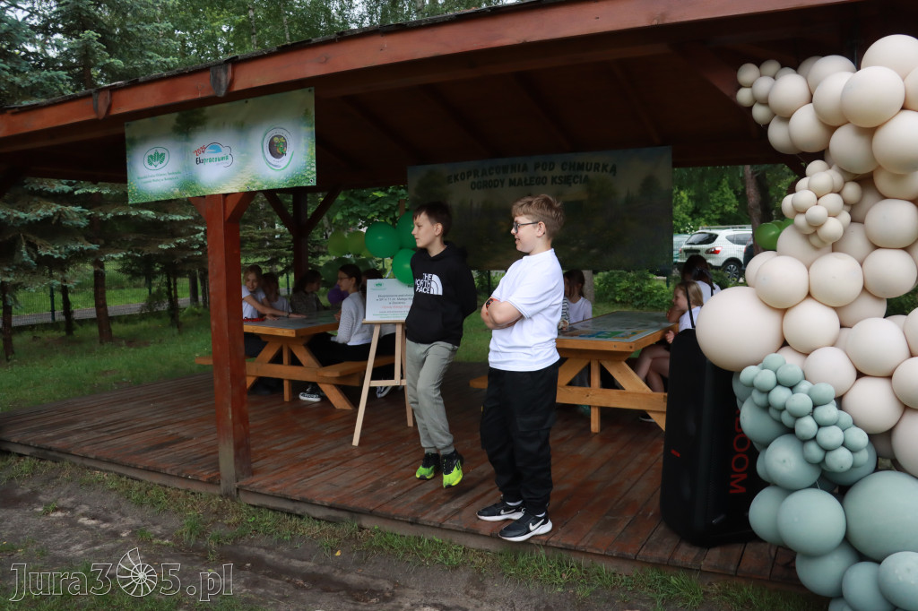 Fotorelacja: Oficjalne otwarcie „Pracowni pod chmurką” w Szkole Podstawowej nr 11 w Zawierciu - Marciszowie