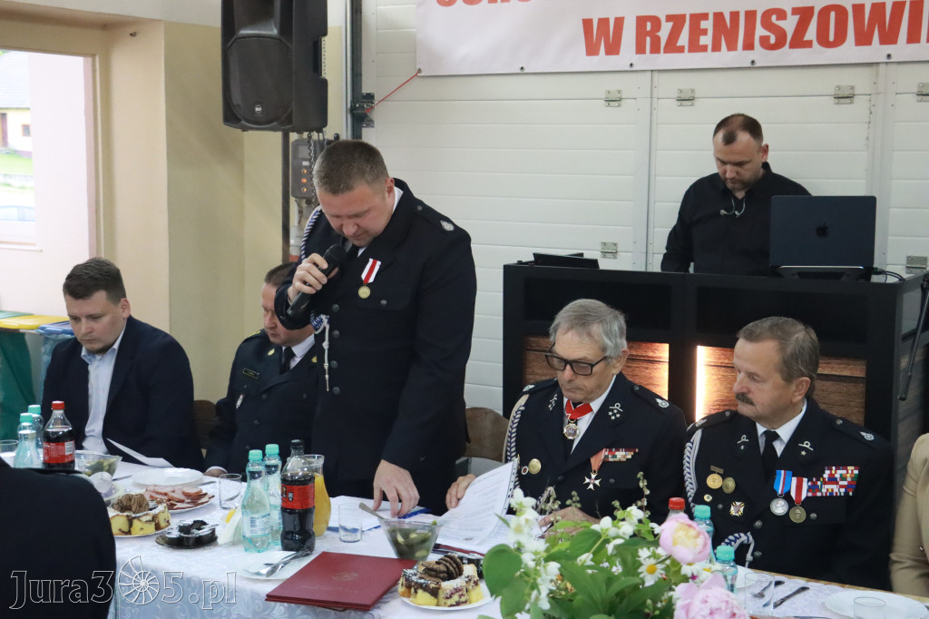 Fotorelacja: Uroczyste Walne Zgromadzenie z okazji zbliżającego się Jubileuszu OSP Rzeniszów
