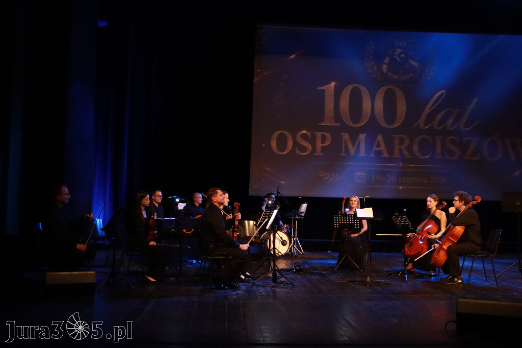 Fotorelacja: Gala z okazji jubileuszu 100-lecia OSP Marciszów w MOK Zawierciu
