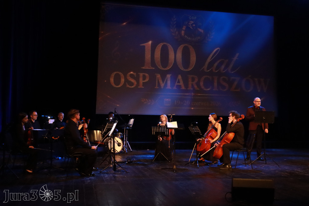 Fotorelacja: Gala z okazji jubileuszu 100-lecia OSP Marciszów w MOK Zawierciu