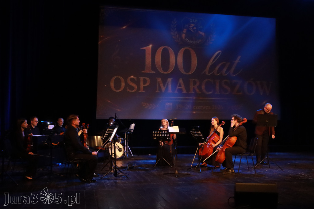 Fotorelacja: Gala z okazji jubileuszu 100-lecia OSP Marciszów w MOK Zawierciu