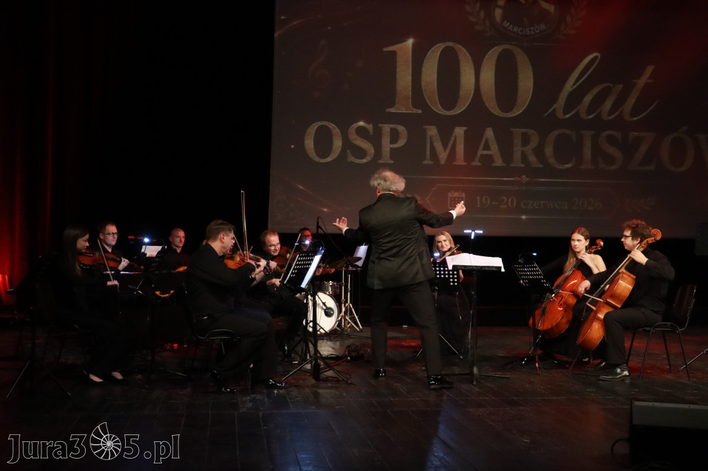 Fotorelacja: Gala z okazji jubileuszu 100-lecia OSP Marciszów w MOK Zawierciu
