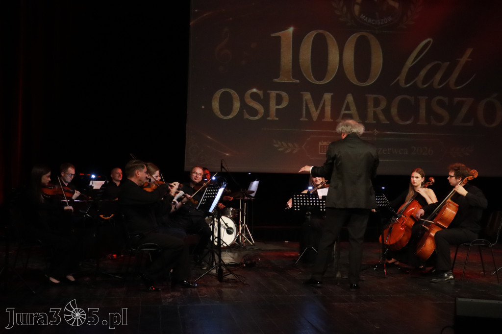 Fotorelacja: Gala z okazji jubileuszu 100-lecia OSP Marciszów w MOK Zawierciu
