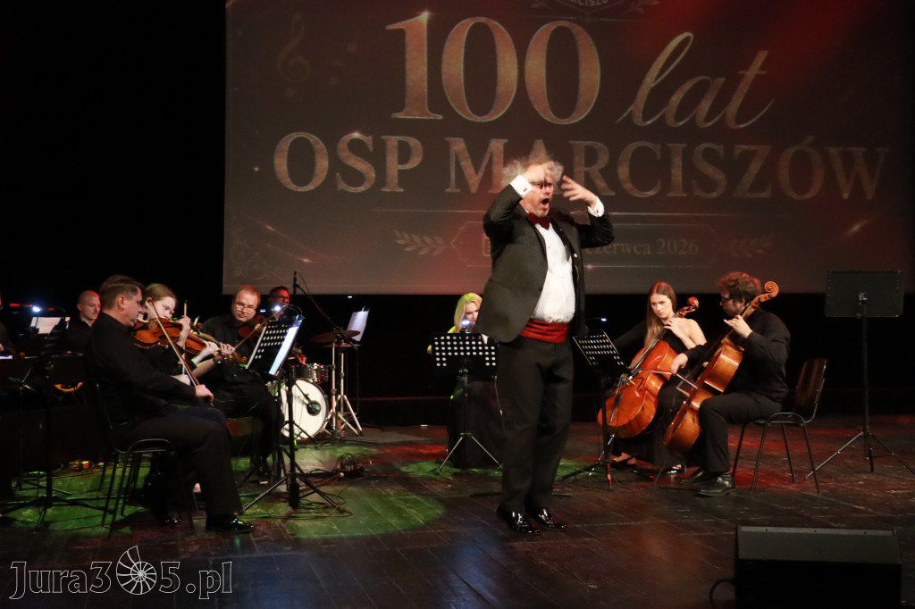 Fotorelacja: Gala z okazji jubileuszu 100-lecia OSP Marciszów w MOK Zawierciu