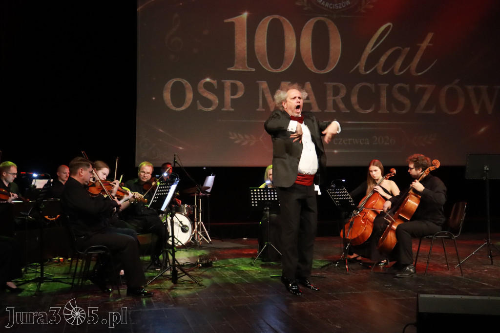 Fotorelacja: Gala z okazji jubileuszu 100-lecia OSP Marciszów w MOK Zawierciu