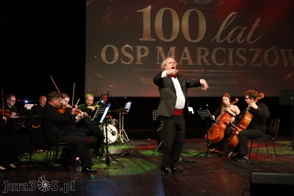 Fotorelacja: Gala z okazji jubileuszu 100-lecia OSP Marciszów w MOK Zawierciu