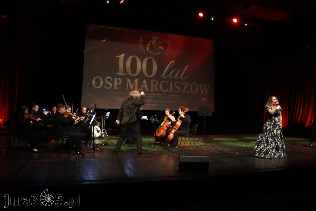 Fotorelacja: Gala z okazji jubileuszu 100-lecia OSP Marciszów w MOK Zawierciu