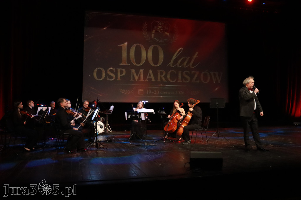 Fotorelacja: Gala z okazji jubileuszu 100-lecia OSP Marciszów w MOK Zawierciu