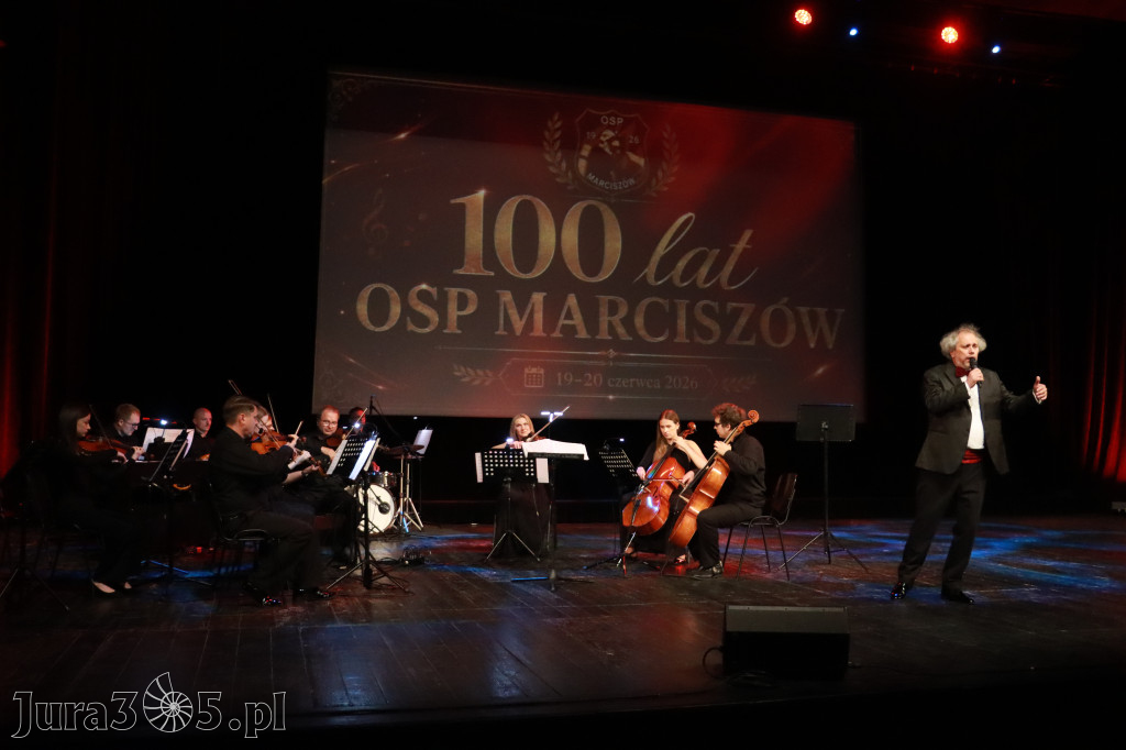 Fotorelacja: Gala z okazji jubileuszu 100-lecia OSP Marciszów w MOK Zawierciu