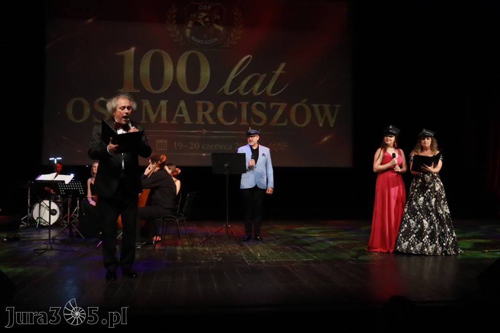 Fotorelacja: Gala z okazji jubileuszu 100-lecia OSP Marciszów w MOK Zawierciu
