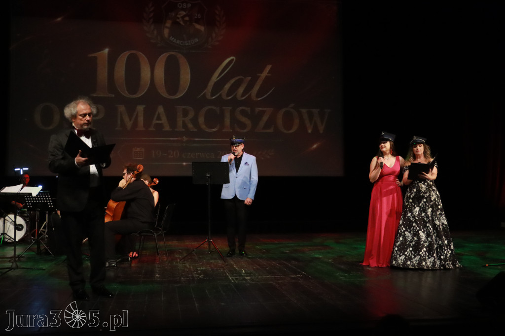 Fotorelacja: Gala z okazji jubileuszu 100-lecia OSP Marciszów w MOK Zawierciu