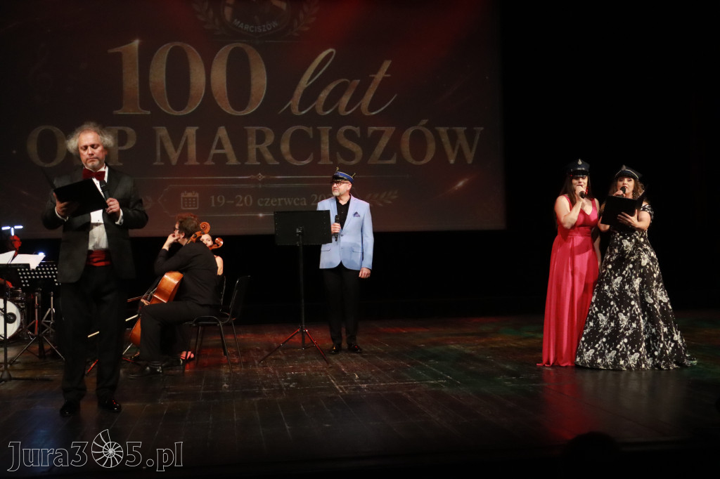 Fotorelacja: Gala z okazji jubileuszu 100-lecia OSP Marciszów w MOK Zawierciu