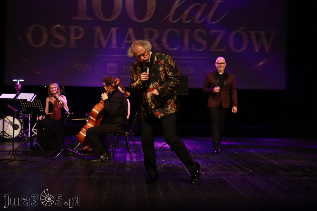 Fotorelacja: Gala z okazji jubileuszu 100-lecia OSP Marciszów w MOK Zawierciu