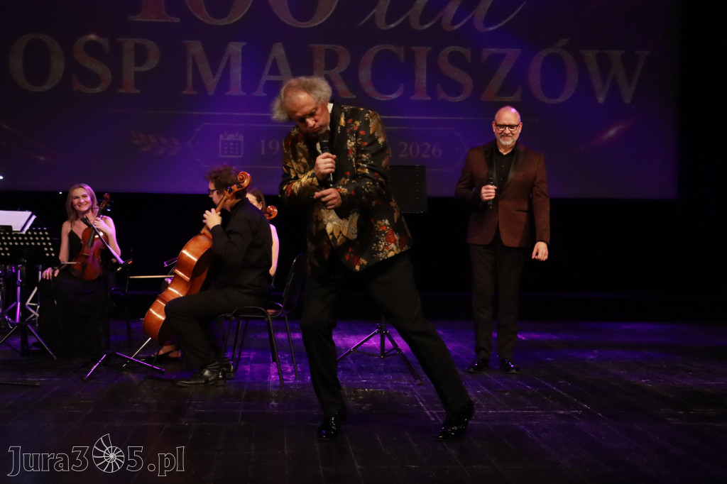 Fotorelacja: Gala z okazji jubileuszu 100-lecia OSP Marciszów w MOK Zawierciu