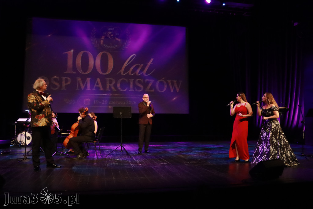 Fotorelacja: Gala z okazji jubileuszu 100-lecia OSP Marciszów w MOK Zawierciu