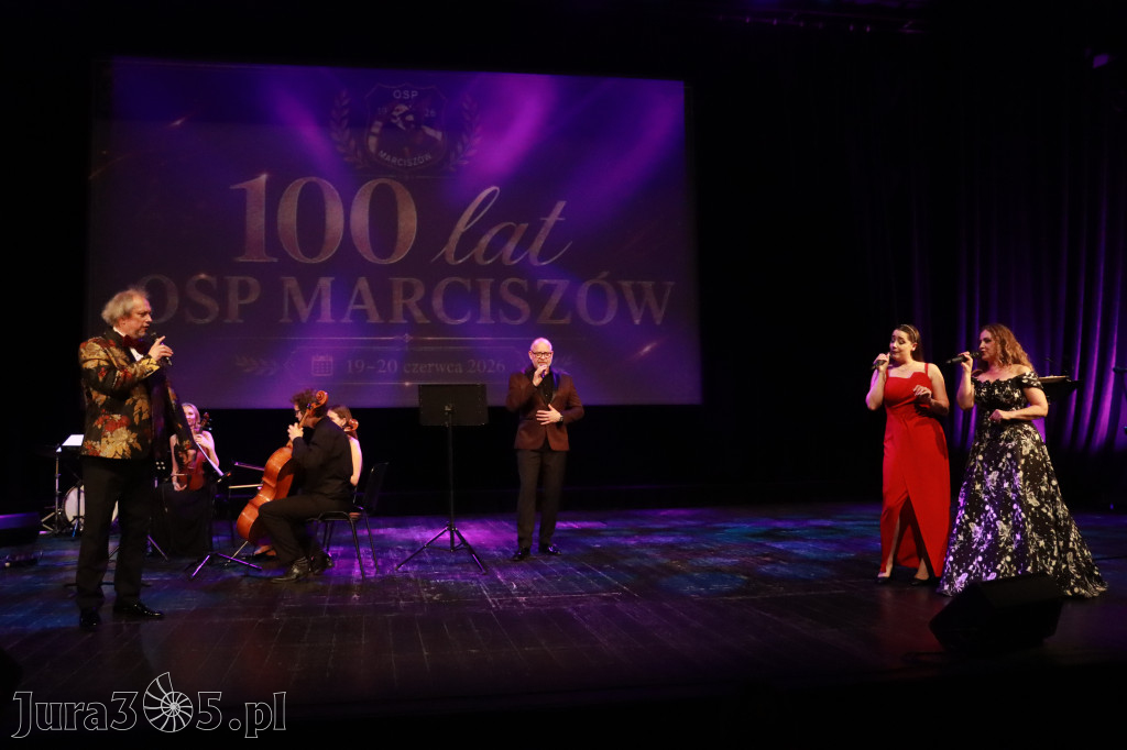 Fotorelacja: Gala z okazji jubileuszu 100-lecia OSP Marciszów w MOK Zawierciu