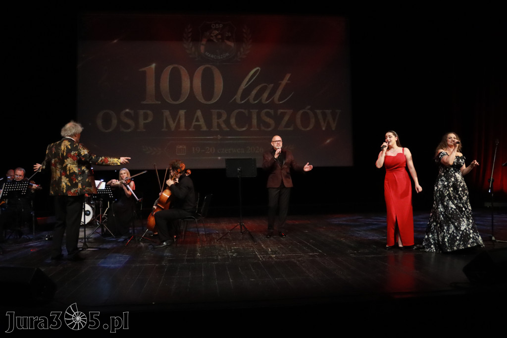 Fotorelacja: Gala z okazji jubileuszu 100-lecia OSP Marciszów w MOK Zawierciu