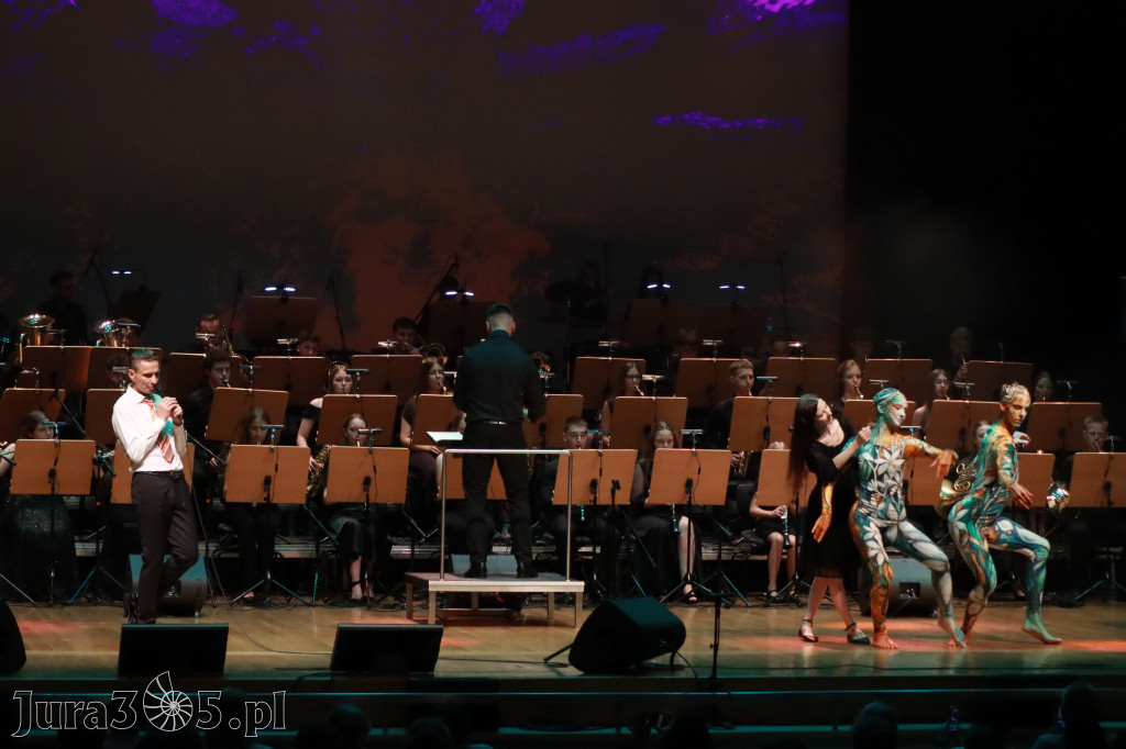 Fotorelacja: Gminna Młodzieżowa Orkiestra Dęta z gminy Koziegłowy ponownie w Filharmonii Częstochowskiej