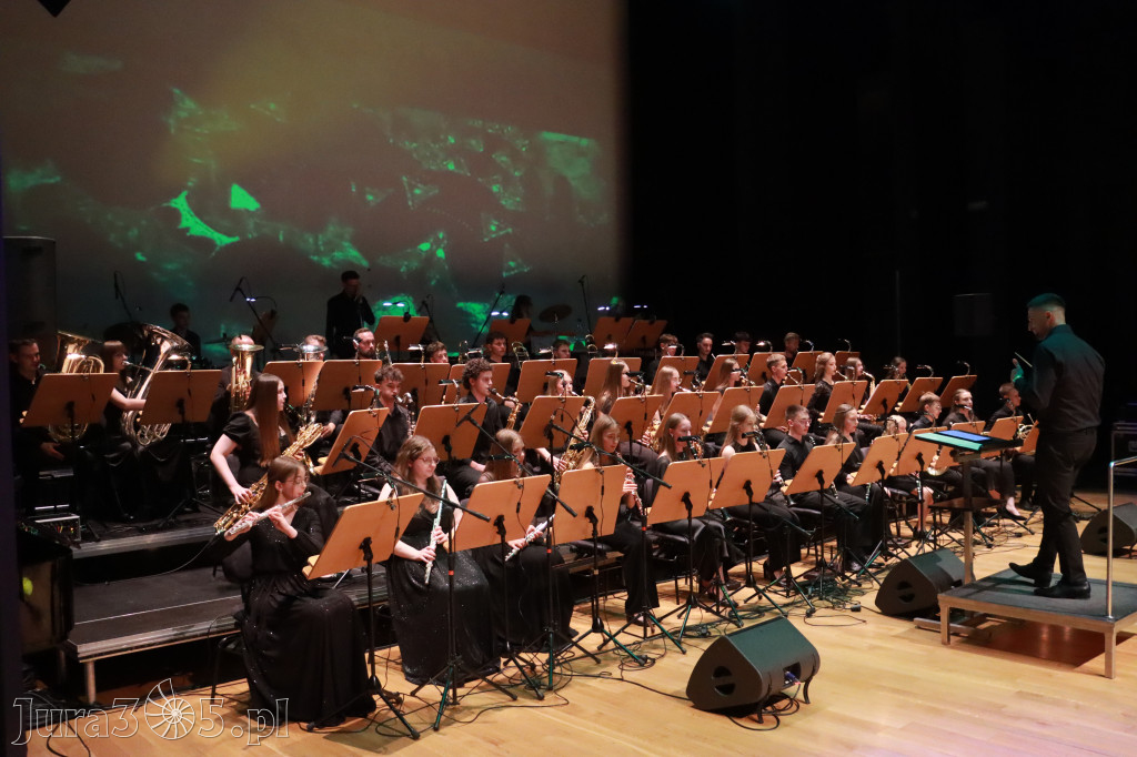 Fotorelacja: Gminna Młodzieżowa Orkiestra Dęta z gminy Koziegłowy ponownie w Filharmonii Częstochowskiej
