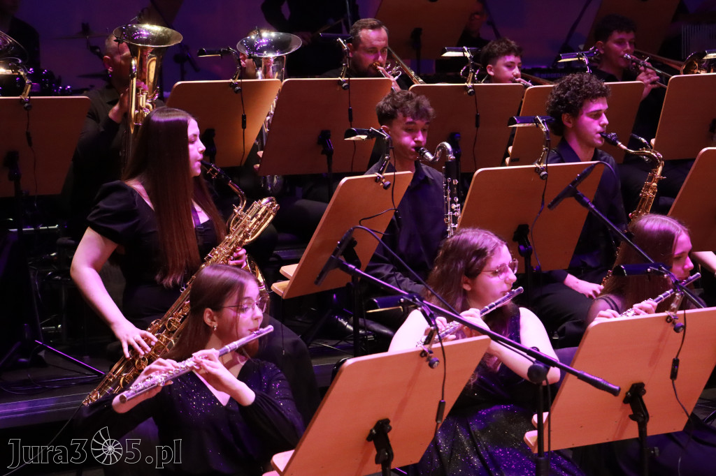 Fotorelacja: Gminna Młodzieżowa Orkiestra Dęta z gminy Koziegłowy ponownie w Filharmonii Częstochowskiej