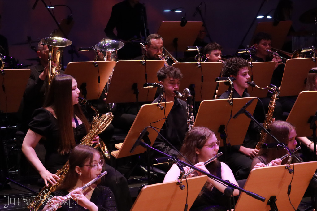 Fotorelacja: Gminna Młodzieżowa Orkiestra Dęta z gminy Koziegłowy ponownie w Filharmonii Częstochowskiej