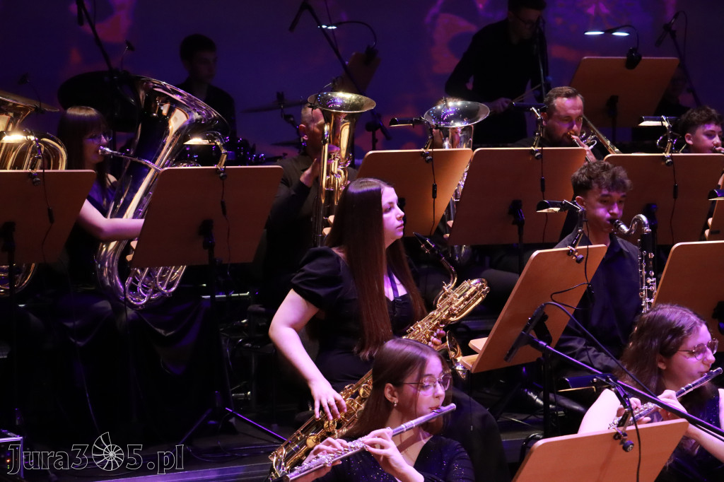 Fotorelacja: Gminna Młodzieżowa Orkiestra Dęta z gminy Koziegłowy ponownie w Filharmonii Częstochowskiej