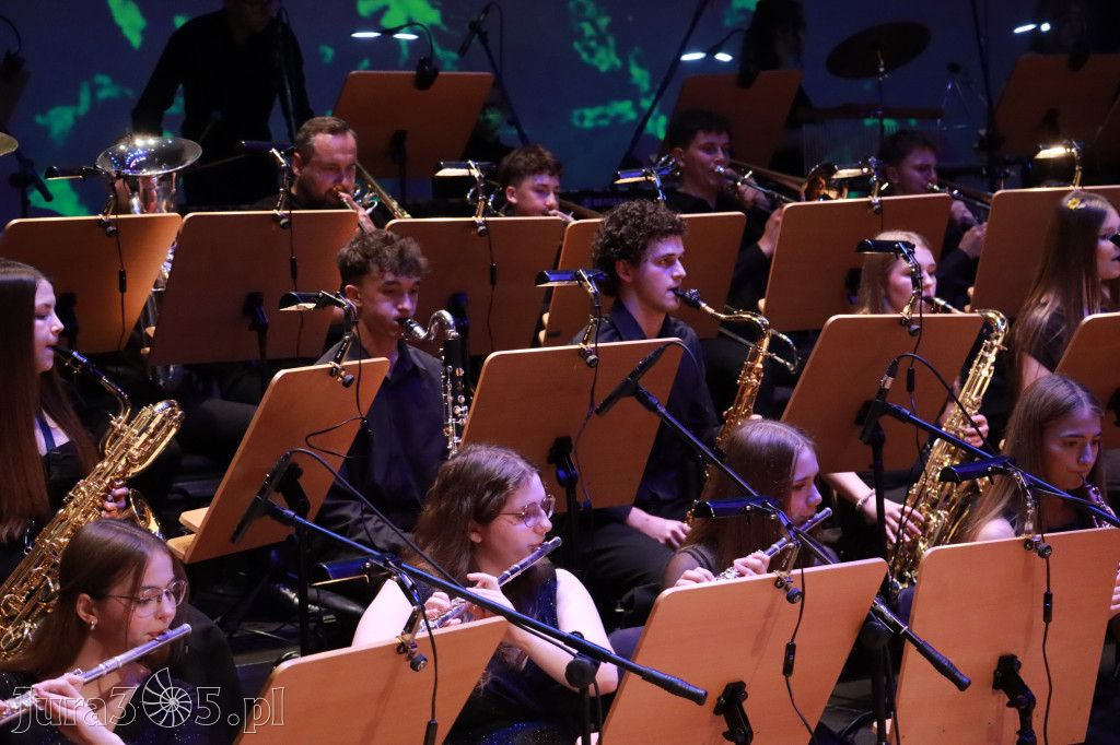Fotorelacja: Gminna Młodzieżowa Orkiestra Dęta z gminy Koziegłowy ponownie w Filharmonii Częstochowskiej