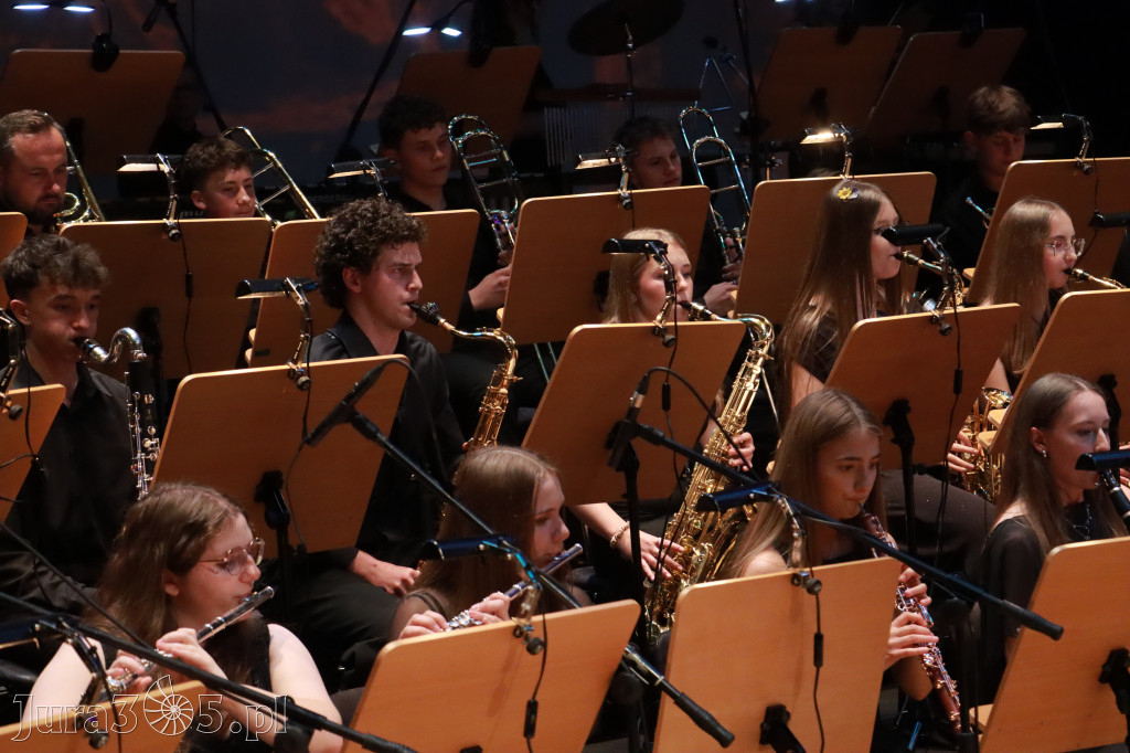 Fotorelacja: Gminna Młodzieżowa Orkiestra Dęta z gminy Koziegłowy ponownie w Filharmonii Częstochowskiej