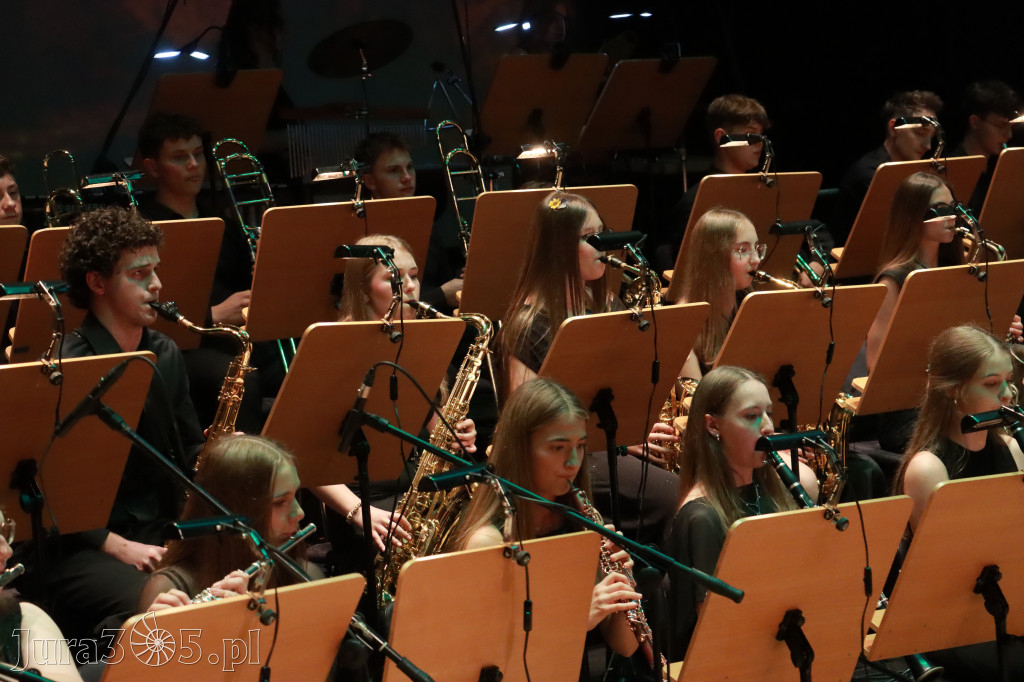 Fotorelacja: Gminna Młodzieżowa Orkiestra Dęta z gminy Koziegłowy ponownie w Filharmonii Częstochowskiej
