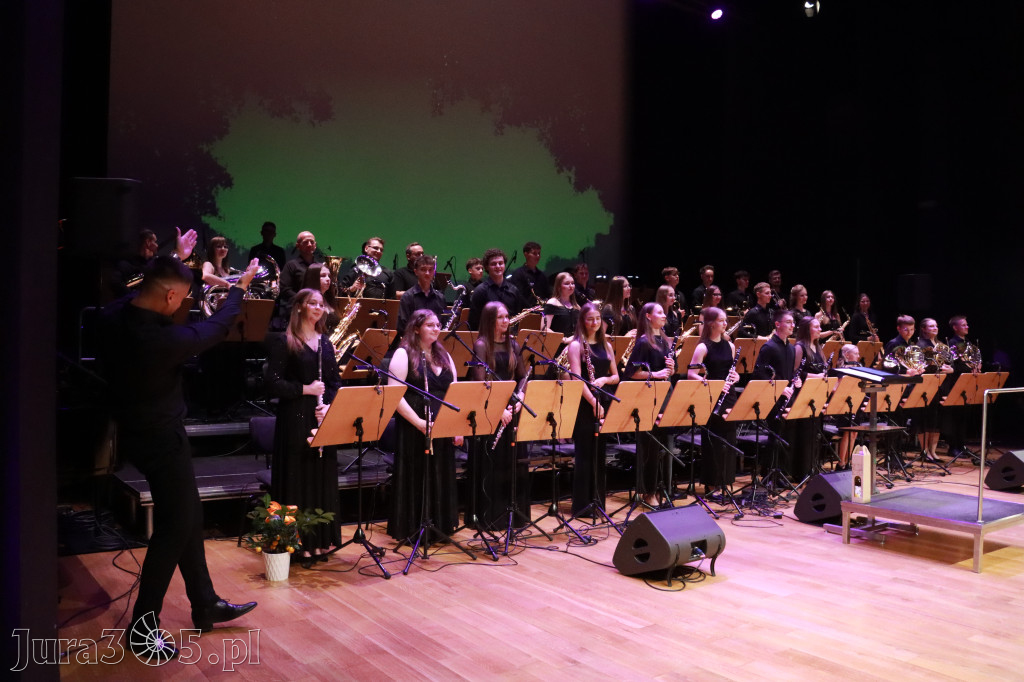 Fotorelacja: Gminna Młodzieżowa Orkiestra Dęta z gminy Koziegłowy ponownie w Filharmonii Częstochowskiej