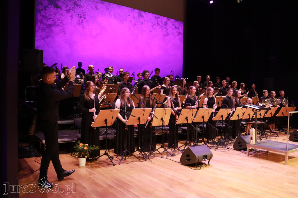 Fotorelacja: Gminna Młodzieżowa Orkiestra Dęta z gminy Koziegłowy ponownie w Filharmonii Częstochowskiej