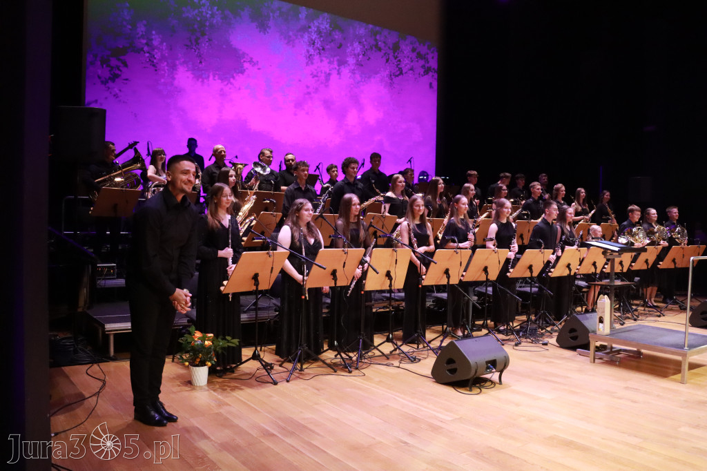 Fotorelacja: Gminna Młodzieżowa Orkiestra Dęta z gminy Koziegłowy ponownie w Filharmonii Częstochowskiej