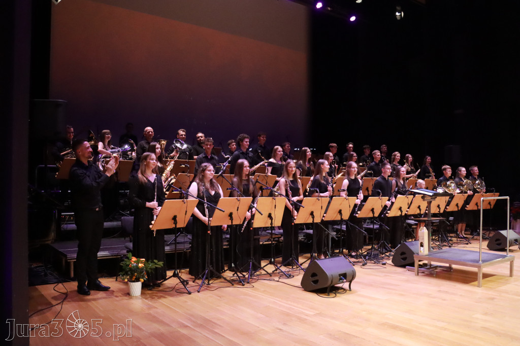Fotorelacja: Gminna Młodzieżowa Orkiestra Dęta z gminy Koziegłowy ponownie w Filharmonii Częstochowskiej