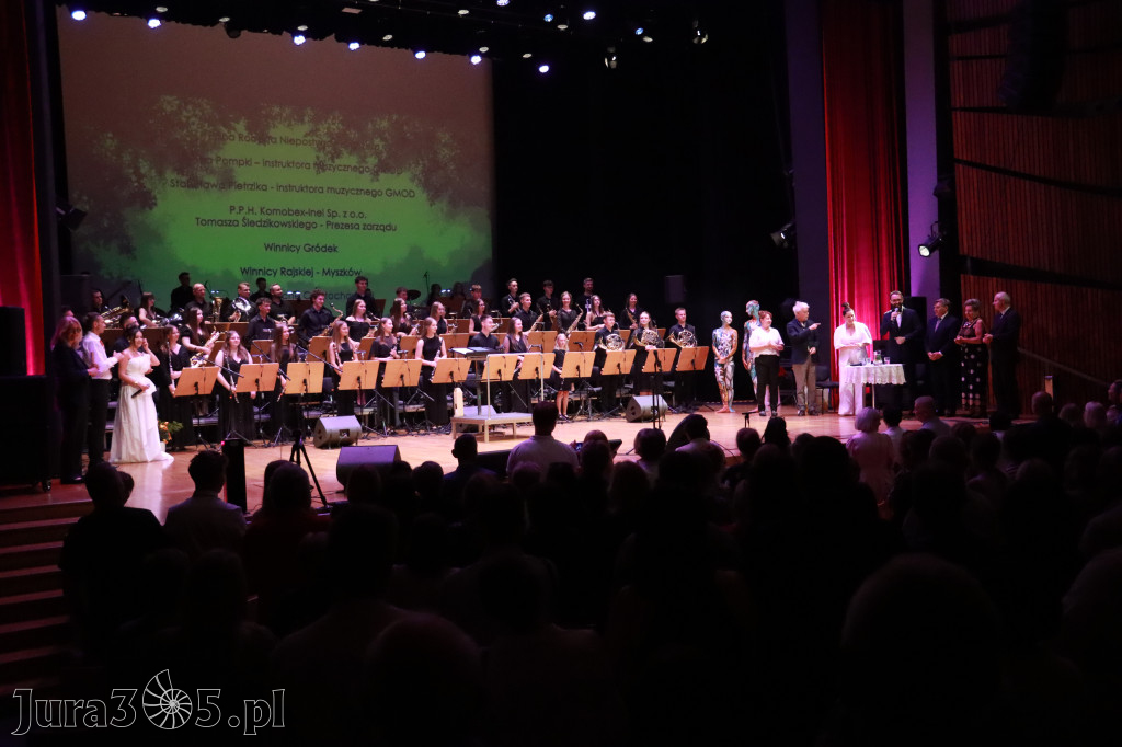 Fotorelacja: Gminna Młodzieżowa Orkiestra Dęta z gminy Koziegłowy ponownie w Filharmonii Częstochowskiej