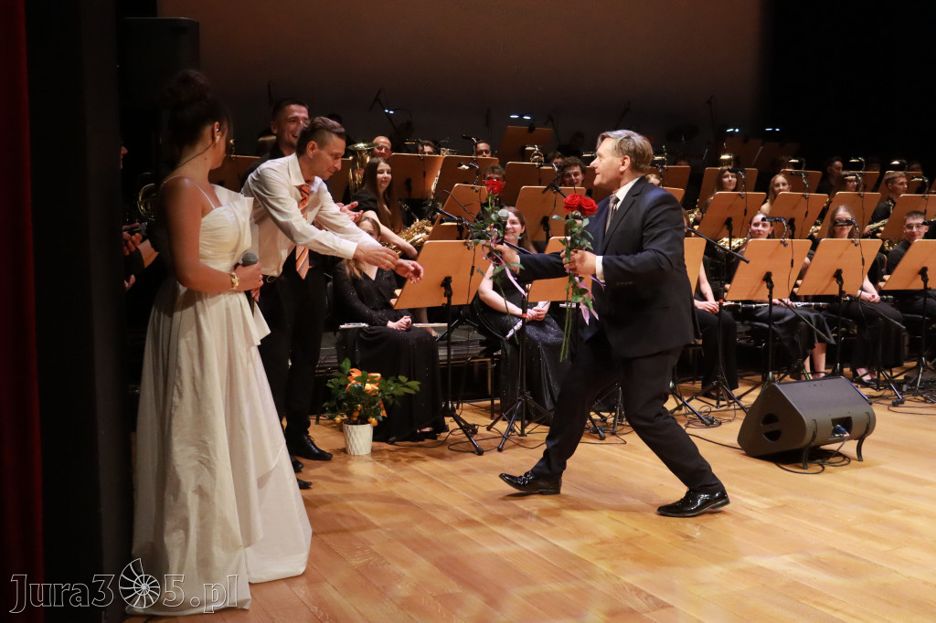 Fotorelacja: Gminna Młodzieżowa Orkiestra Dęta z gminy Koziegłowy ponownie w Filharmonii Częstochowskiej