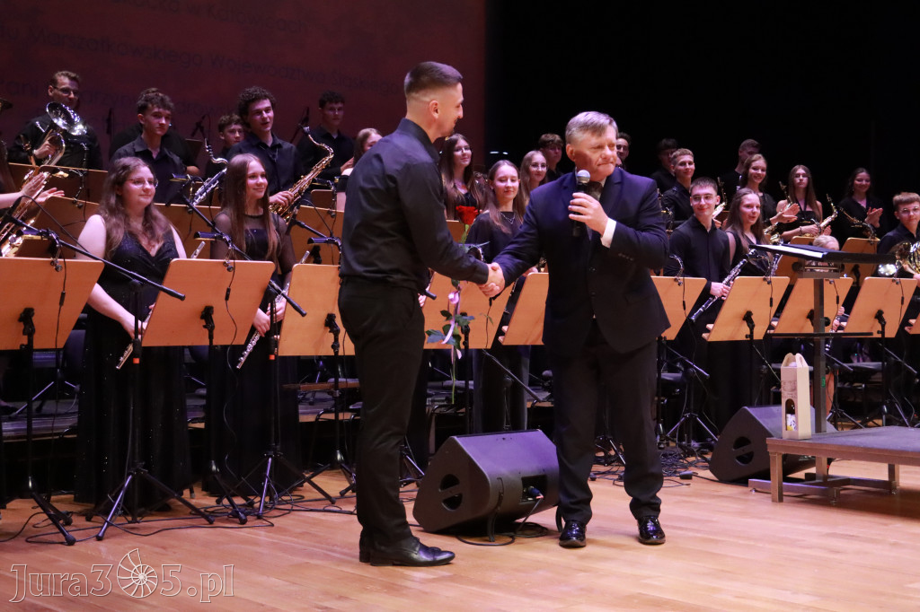 Fotorelacja: Gminna Młodzieżowa Orkiestra Dęta z gminy Koziegłowy ponownie w Filharmonii Częstochowskiej