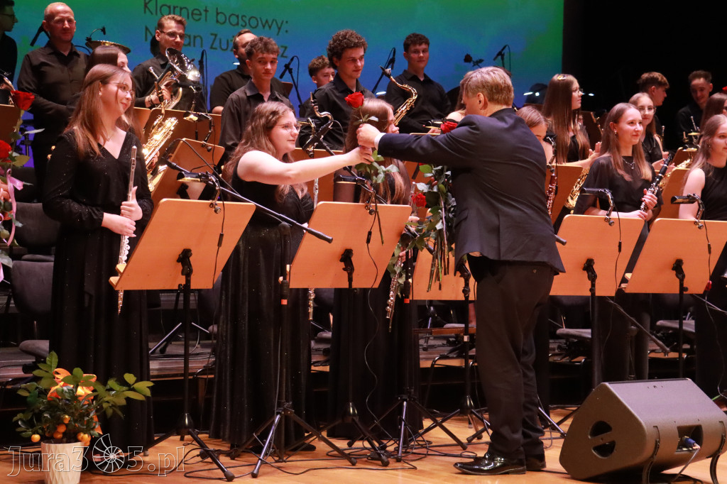 Fotorelacja: Gminna Młodzieżowa Orkiestra Dęta z gminy Koziegłowy ponownie w Filharmonii Częstochowskiej
