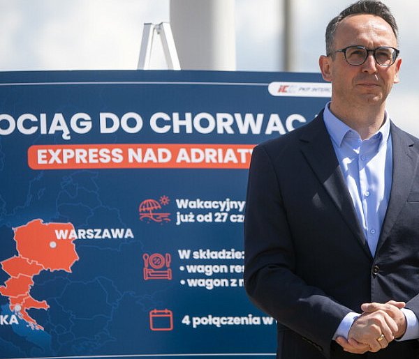 Minister infrastruktury Dariusz Klimczak: pierwszy pociąg z Warszawy do Chorwacji -52499