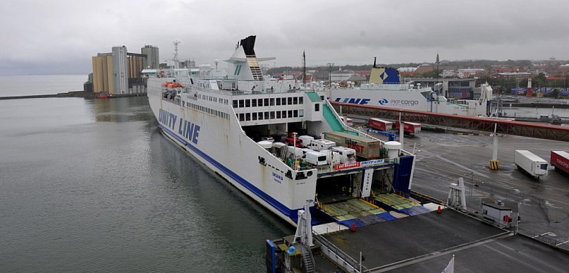 Pasażer promu Skania znalazł się za burtą, nie udało się go uratować