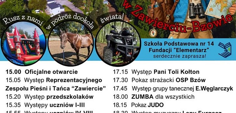Holi party, pokazy i wspólna zabawa do wieczora. W Bzowie będzie festyn rodzinny